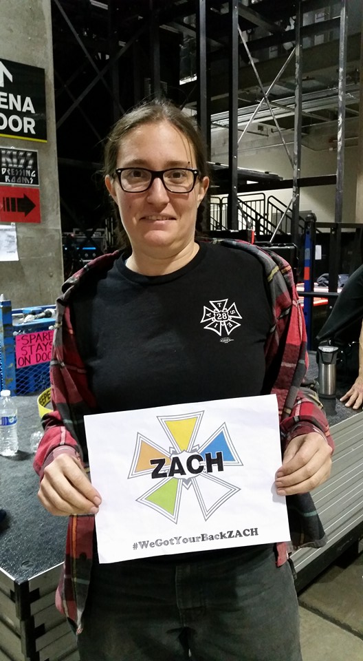 IATSE Local 28 #WeGotYourBackZACH