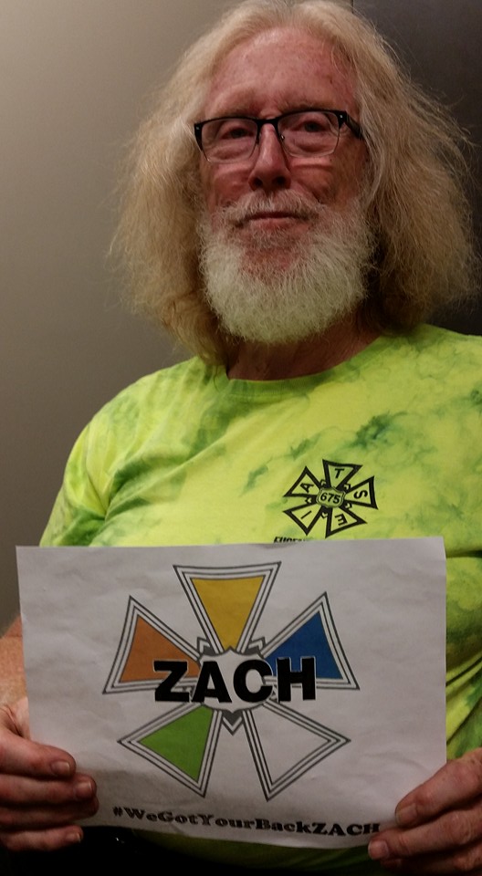 IATSE Local 28 & 675 #WeGotYourBackZACH