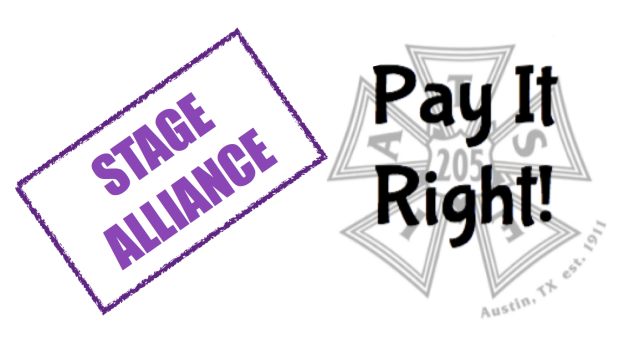 Stage Alliance Pay It Right!